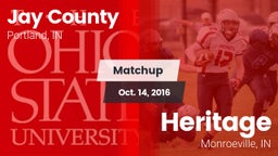 Matchup: Jay County vs. Heritage  2016
