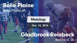 Matchup: Belle Plaine vs. Gladbrook-Reinbeck  2016