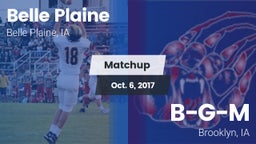 Matchup: Belle Plaine vs. B-G-M  2017