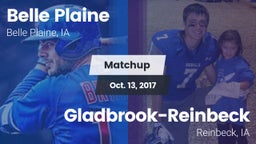 Matchup: Belle Plaine vs. Gladbrook-Reinbeck  2017