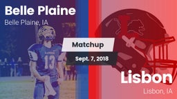 Matchup: Belle Plaine vs. Lisbon  2018