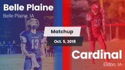 Matchup: Belle Plaine vs. Cardinal  2018