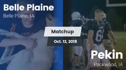 Matchup: Belle Plaine vs. Pekin  2018