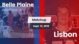 Matchup: Belle Plaine vs. Lisbon  2019