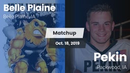 Matchup: Belle Plaine vs. Pekin  2019