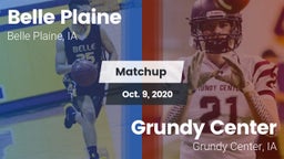 Matchup: Belle Plaine vs. Grundy Center  2020