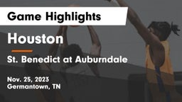 Houston  vs St. Benedict at Auburndale  Game Highlights - Nov. 25, 2023