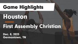 Houston  vs First Assembly Christian  Game Highlights - Dec. 8, 2023