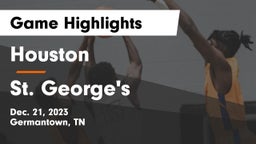 Houston  vs St. George's  Game Highlights - Dec. 21, 2023