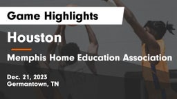 Houston  vs Memphis Home Education Association Game Highlights - Dec. 21, 2023