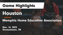 Houston  vs Memphis Home Education Association Game Highlights - Nov. 16, 2023