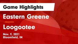 Eastern Greene  vs Loogootee  Game Highlights - Nov. 9, 2021