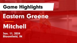 Eastern Greene  vs Mitchell  Game Highlights - Jan. 11, 2024