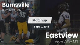 Matchup: Burnsville vs. Eastview  2018