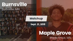 Matchup: Burnsville vs. Maple Grove  2018