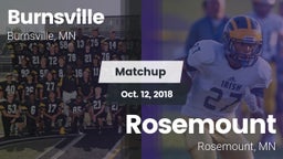 Matchup: Burnsville vs. Rosemount  2018