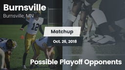 Matchup: Burnsville vs. Possible Playoff Opponents 2018