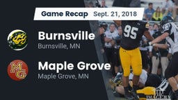 Recap: Burnsville  vs. Maple Grove  2018