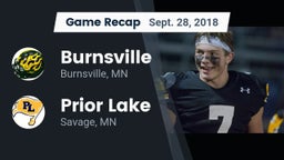 Recap: Burnsville  vs. Prior Lake  2018