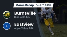 Recap: Burnsville  vs. Eastview  2018