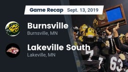 Recap: Burnsville  vs. Lakeville South  2019