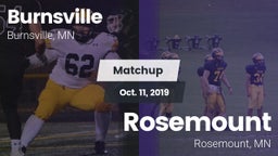 Matchup: Burnsville vs. Rosemount  2019