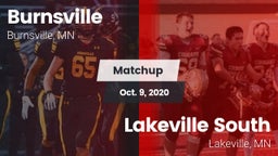Matchup: Burnsville vs. Lakeville South  2020