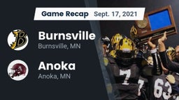 Recap: Burnsville  vs. Anoka  2021