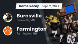 Recap: Burnsville  vs. Farmington  2021
