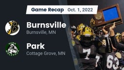 Recap: Burnsville  vs. Park  2022