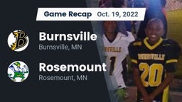 Recap: Burnsville  vs. Rosemount  2022