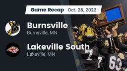 Recap: Burnsville  vs. Lakeville South  2022