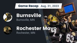 Recap: Burnsville  vs. Rochester Mayo  2023
