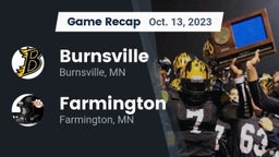 Recap: Burnsville  vs. Farmington  2023
