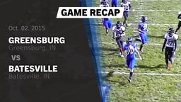 Recap: Greensburg  vs. Batesville  2015