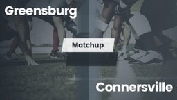 Matchup: Greensburg vs. Connersville 2016