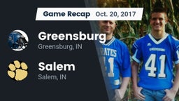 Recap: Greensburg  vs. Salem  2017