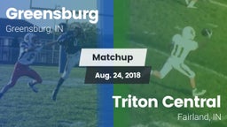 Matchup: Greensburg vs. Triton Central  2018