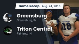 Recap: Greensburg  vs. Triton Central  2018