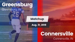 Matchup: Greensburg vs. Connersville  2018