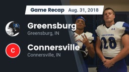 Recap: Greensburg  vs. Connersville  2018