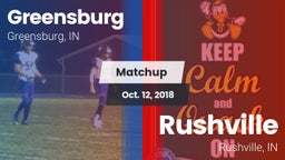 Matchup: Greensburg vs. Rushville  2018