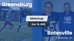 Matchup: Greensburg vs. Batesville  2018