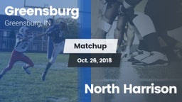 Matchup: Greensburg vs. North Harrison 2018