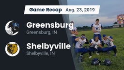 Recap: Greensburg  vs. Shelbyville  2019