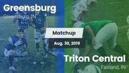 Matchup: Greensburg vs. Triton Central  2019