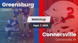 Matchup: Greensburg vs. Connersville  2019