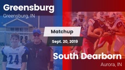 Matchup: Greensburg vs. South Dearborn  2019