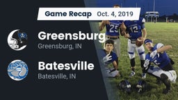 Recap: Greensburg  vs. Batesville  2019