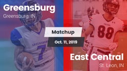 Matchup: Greensburg vs. East Central  2019
